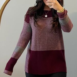 Vince Soft Maroon Sweater